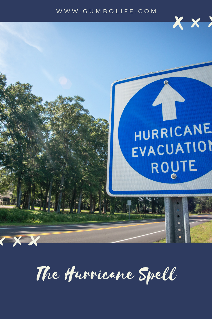 Hurricane Evacuation Route Sign