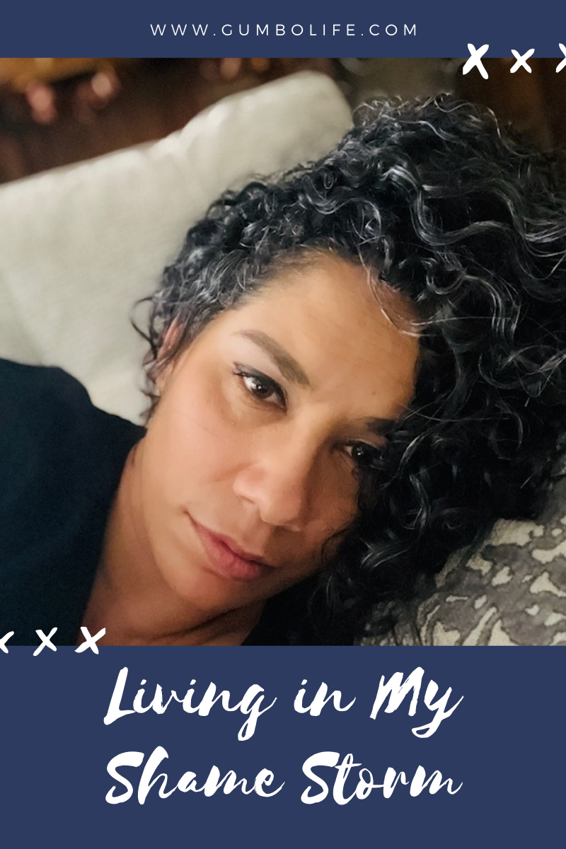 Image of woman with curly hair with head on pillow and text